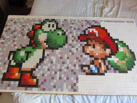 photo d'illustration pour le tutoriel:Pixel Art - Realisation d une mosaique Yoshi